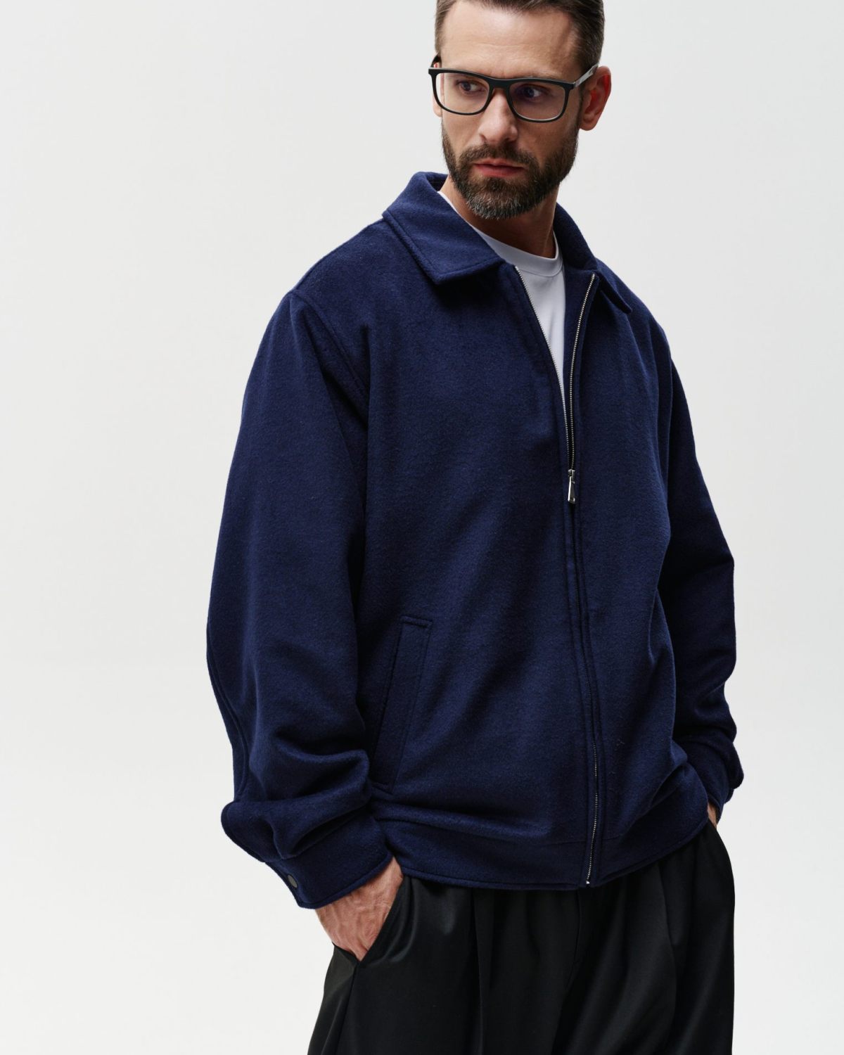Бомбер из шерсти Softwear Nikasport, 1M8SW13W-38DRK/BLU22, цвет 