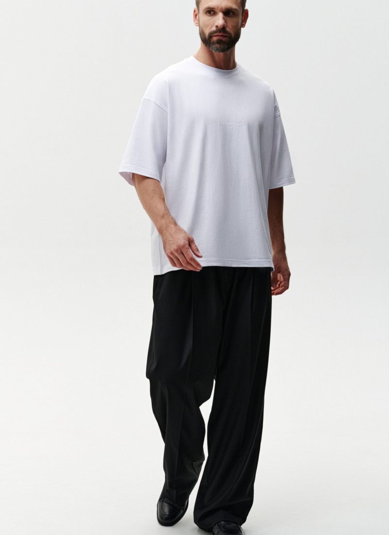 Широкие прямые брюки 