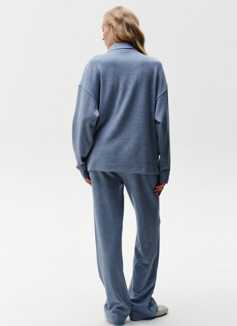 Брюки широкие Softwear Nikasport, 2W4SW84E1-25LGT/BLU78, цвет голубой