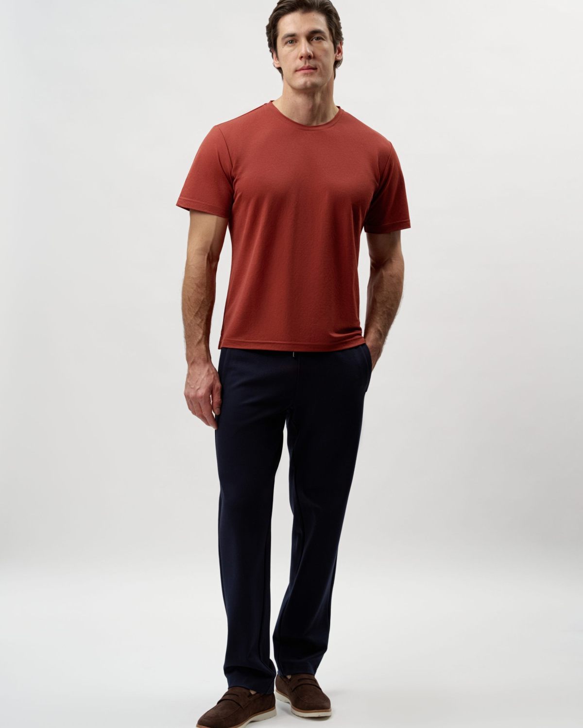 Футболка Classic Nikasport, 3M5CL42W-25VIN9, цвет терракотовый