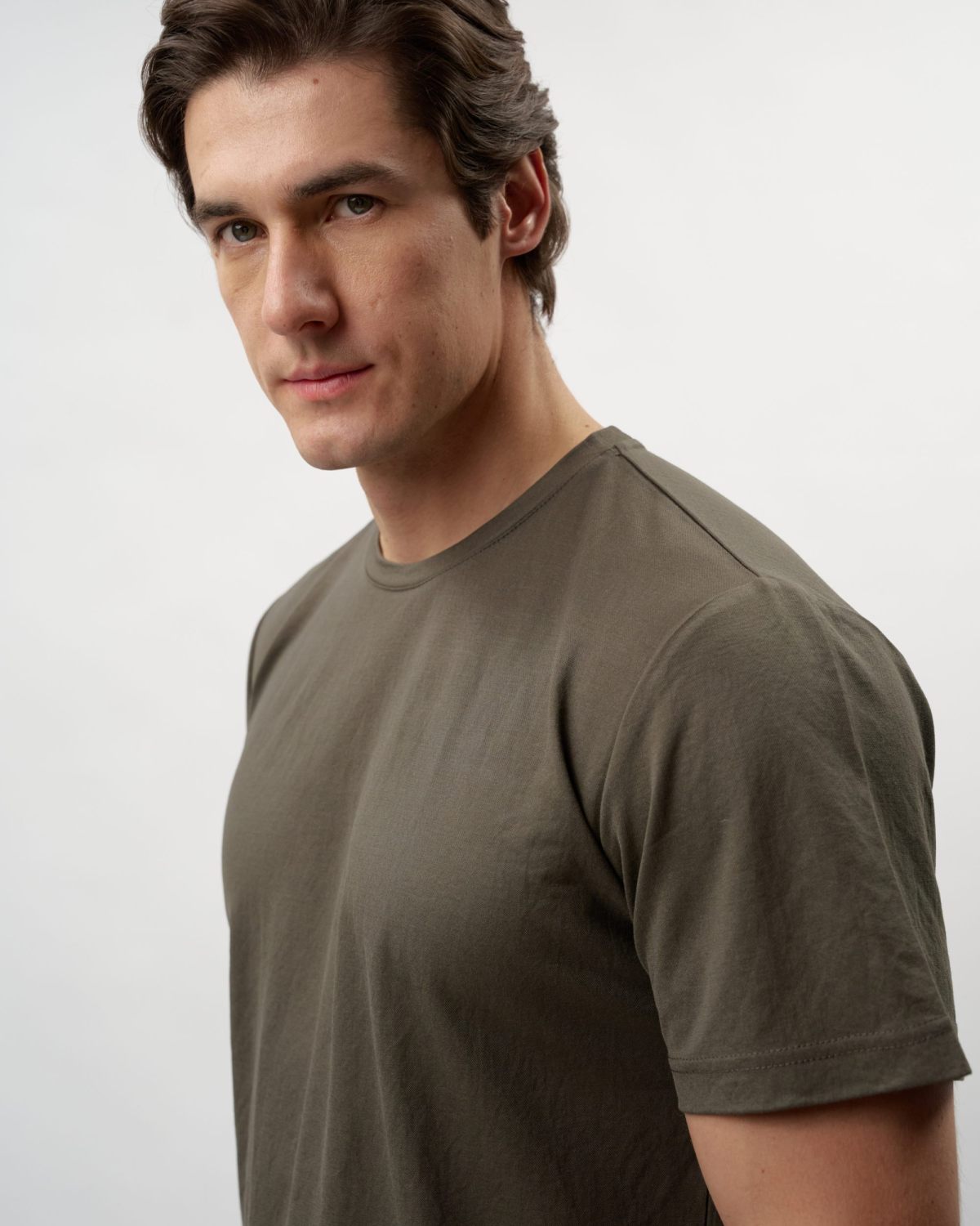 Футболка Classic Nikasport, 3M5CL42W-25OLV9, цвет темный хаки