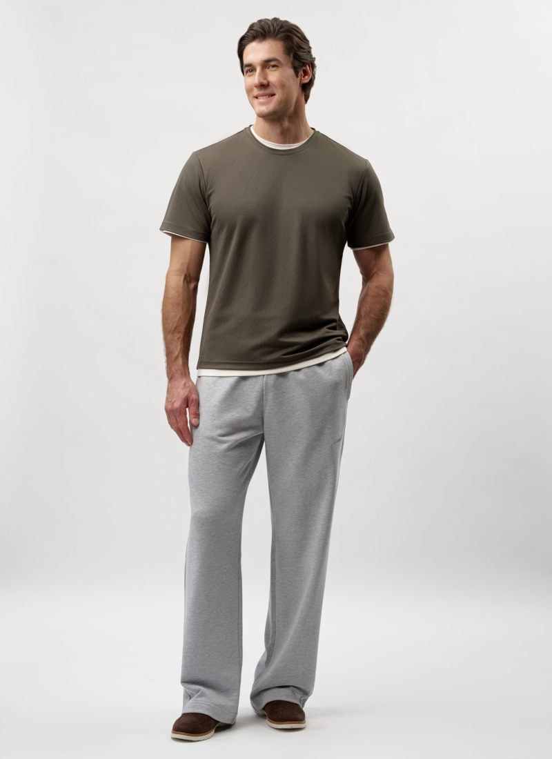 Брюки широкие Classic Nikasport, M5CL84-GRY/MLG, цвет серый меланж