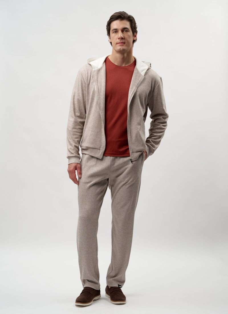 Худи на молнии Softwear Nikasport, M5HOM34-BGE/MLG, цвет бежевый