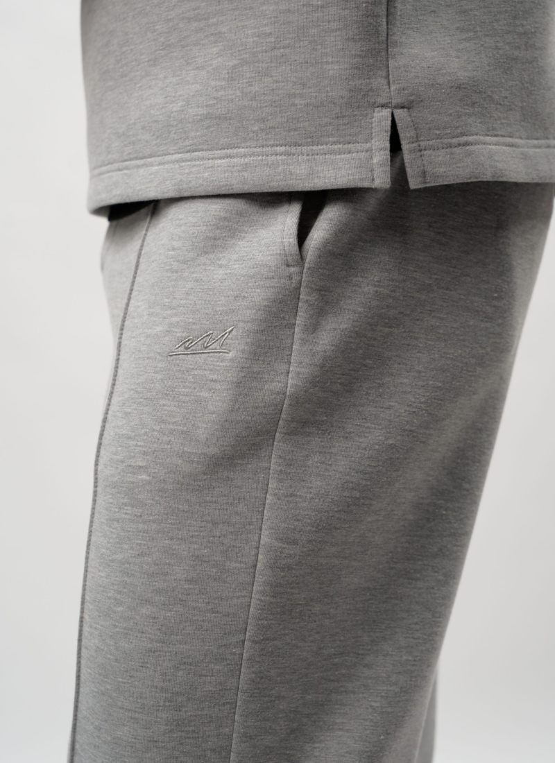 Брюки прямые со стрелками Pure Nikasport, M5CLP811-GRY/MLG, цвет серый меланж