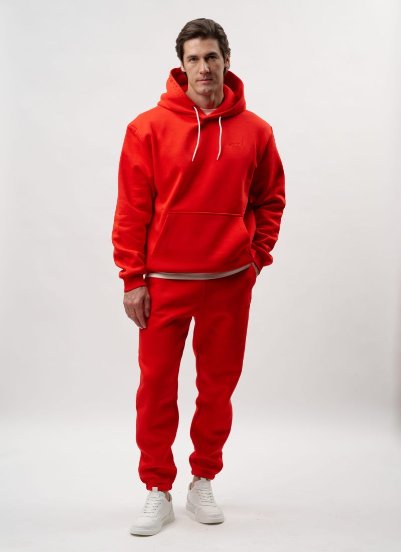 Утепленные брюки джоггеры Classic Nikasport, CL54-M11-RED, цвет красный