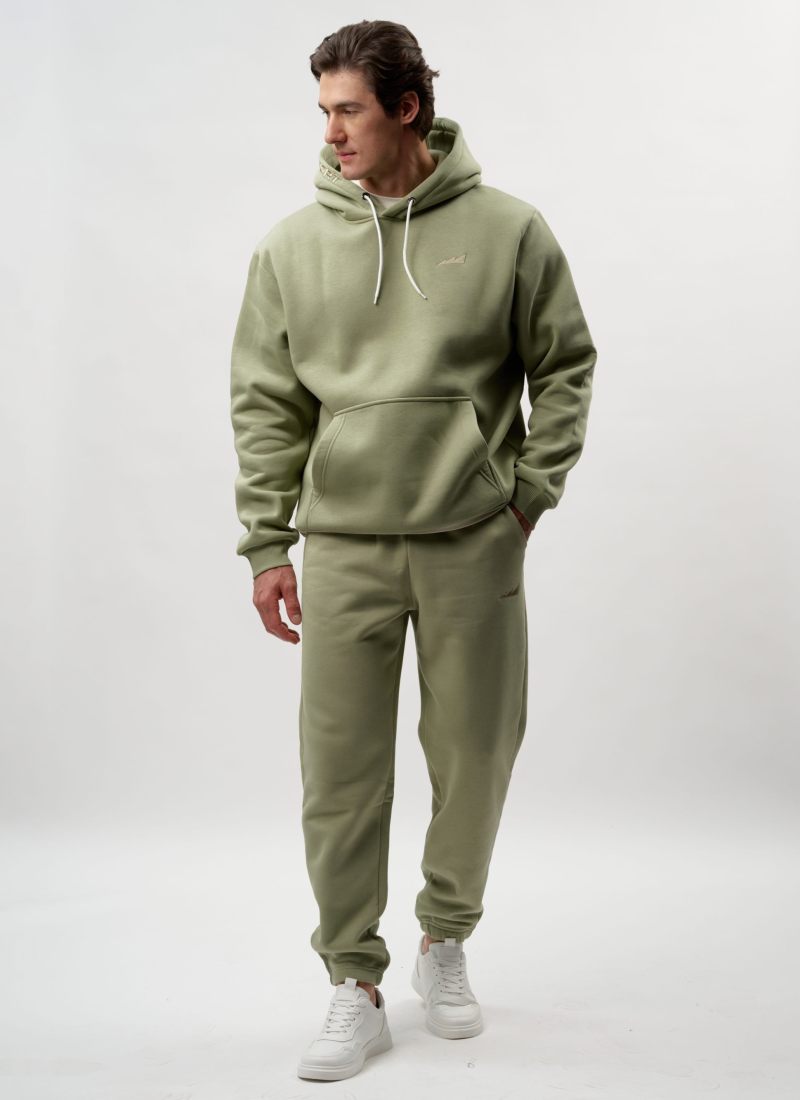 Утепленные брюки джоггеры Classic Nikasport, CL54-M11-OLV, цвет оливковый