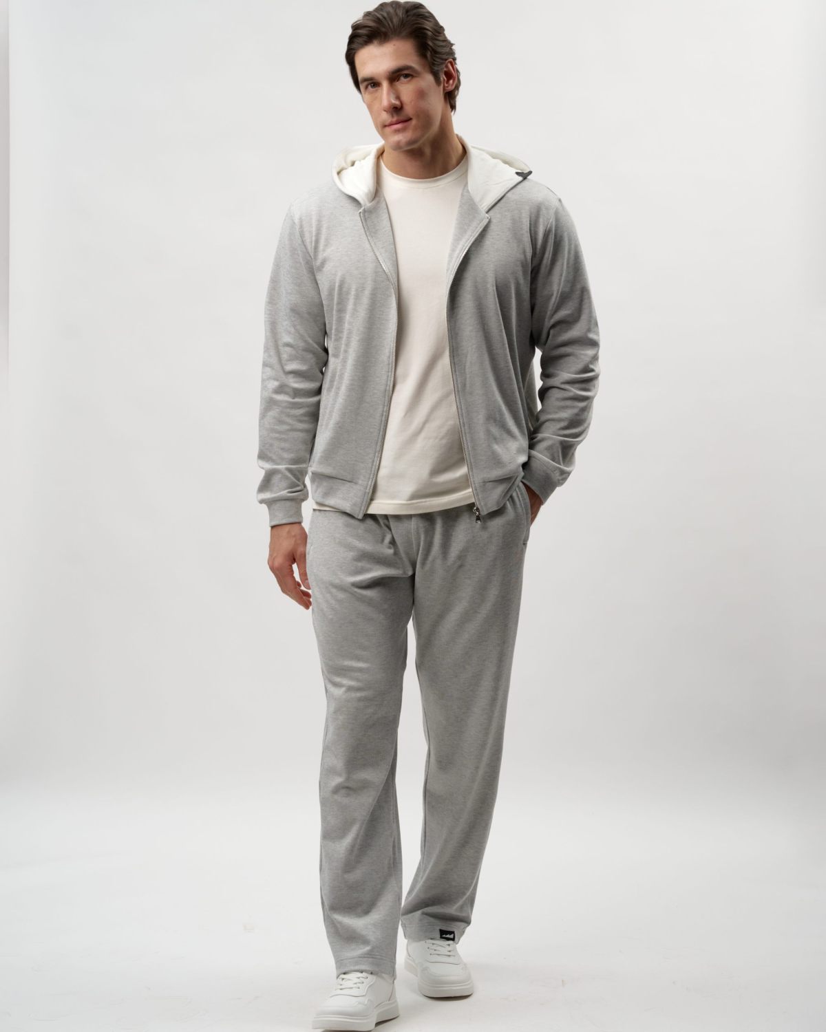 Брюки прямые Softwear Nikasport, M5HOM81-GRY/MLG, цвет серый меланж