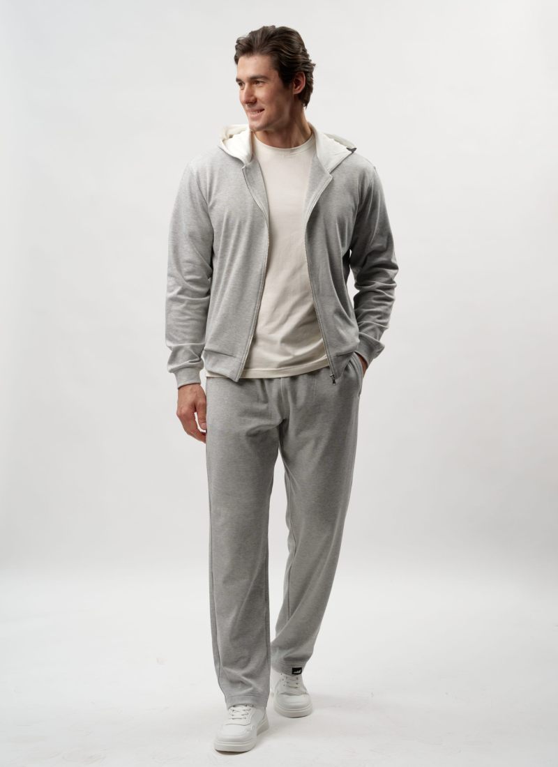 Худи на молнии Softwear Nikasport, M5HOM34-GRY/MLG, цвет серый меланж