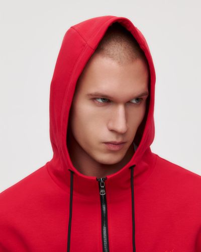 Худи на молнии Pure Nikasport, M5CLP34-RED, цвет красный