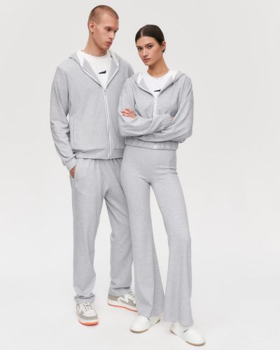 Худи на молнии Softwear Nikasport, M5HOM34-GRY/MLG, цвет серый меланж