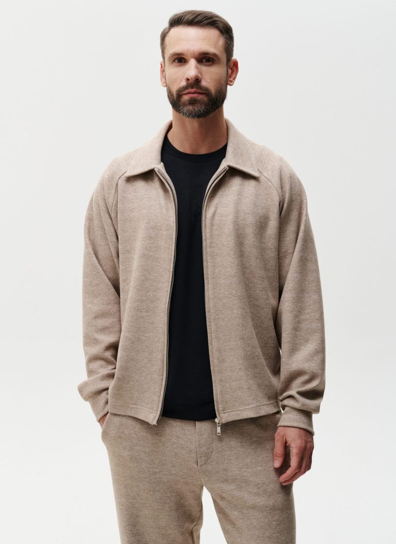Джемпер на молнии Softwear Nikasport, 2M4SW31E1-25BGE/MLG86, цвет бежевый
