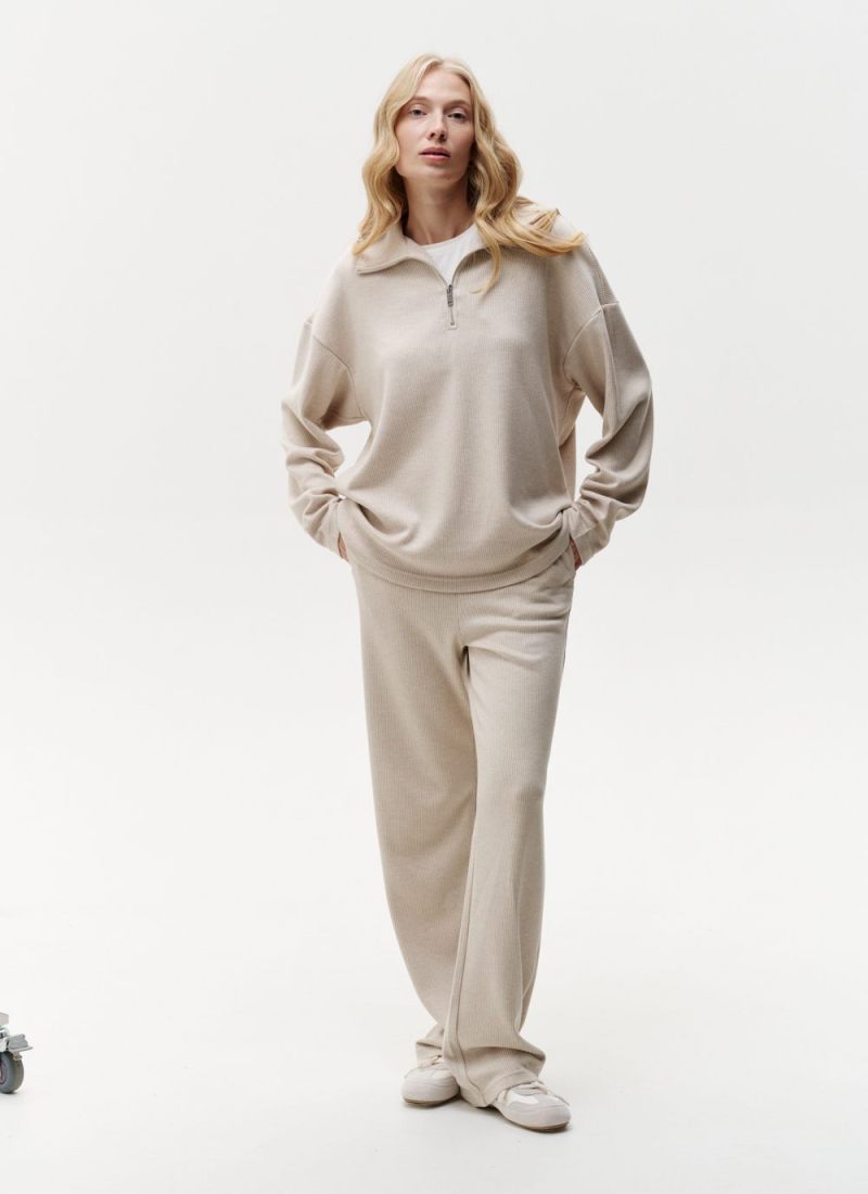 Брюки широкие Softwear Nikasport, 2W4SW84E1-25ECR78, цвет экрю