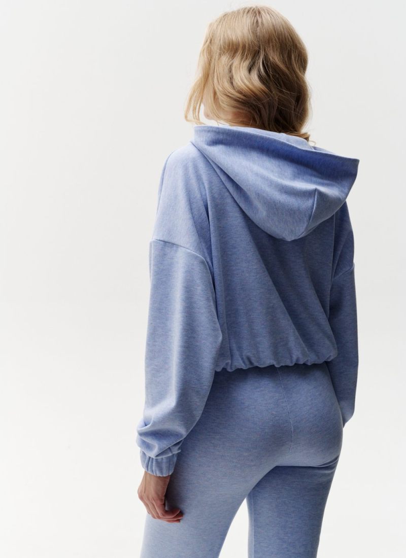 Укороченный худи Softwear Nikasport, 2W4SW34E1-50LGT/BLU39, цвет голубой