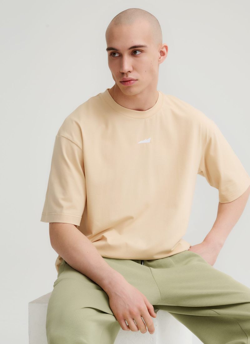 Футболка Oversize Classic Nikasport, M5CL47-CML, цвет кэмел