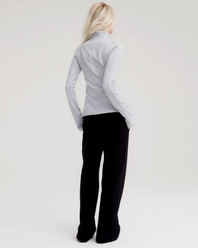 Лонгслив Slim Pure Nikasport, W5CLP48-GRY, цвет серый