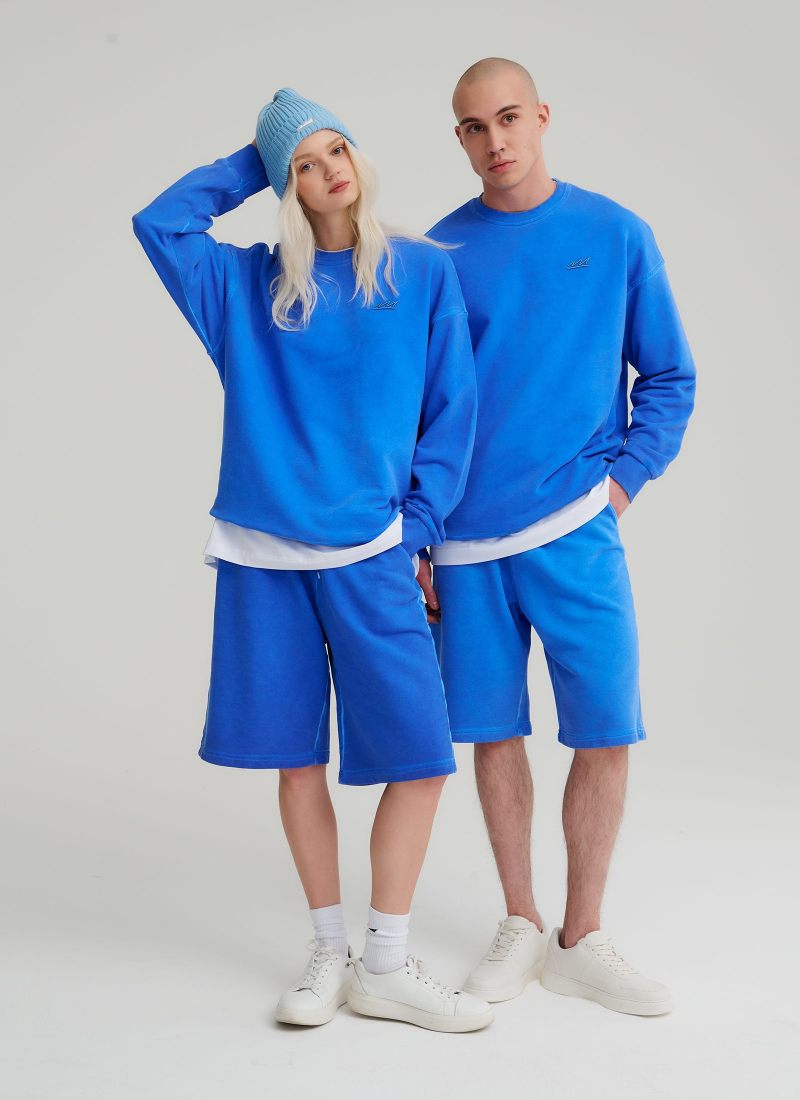 Шорты Oversize Pure Nikasport, U5CLP92-BLU, цвет синий