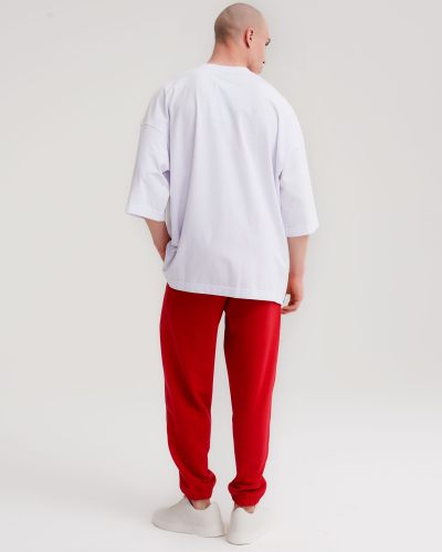 Футболка Oversize Valentine Nikasport, U2VD47-WHT, цвет белый