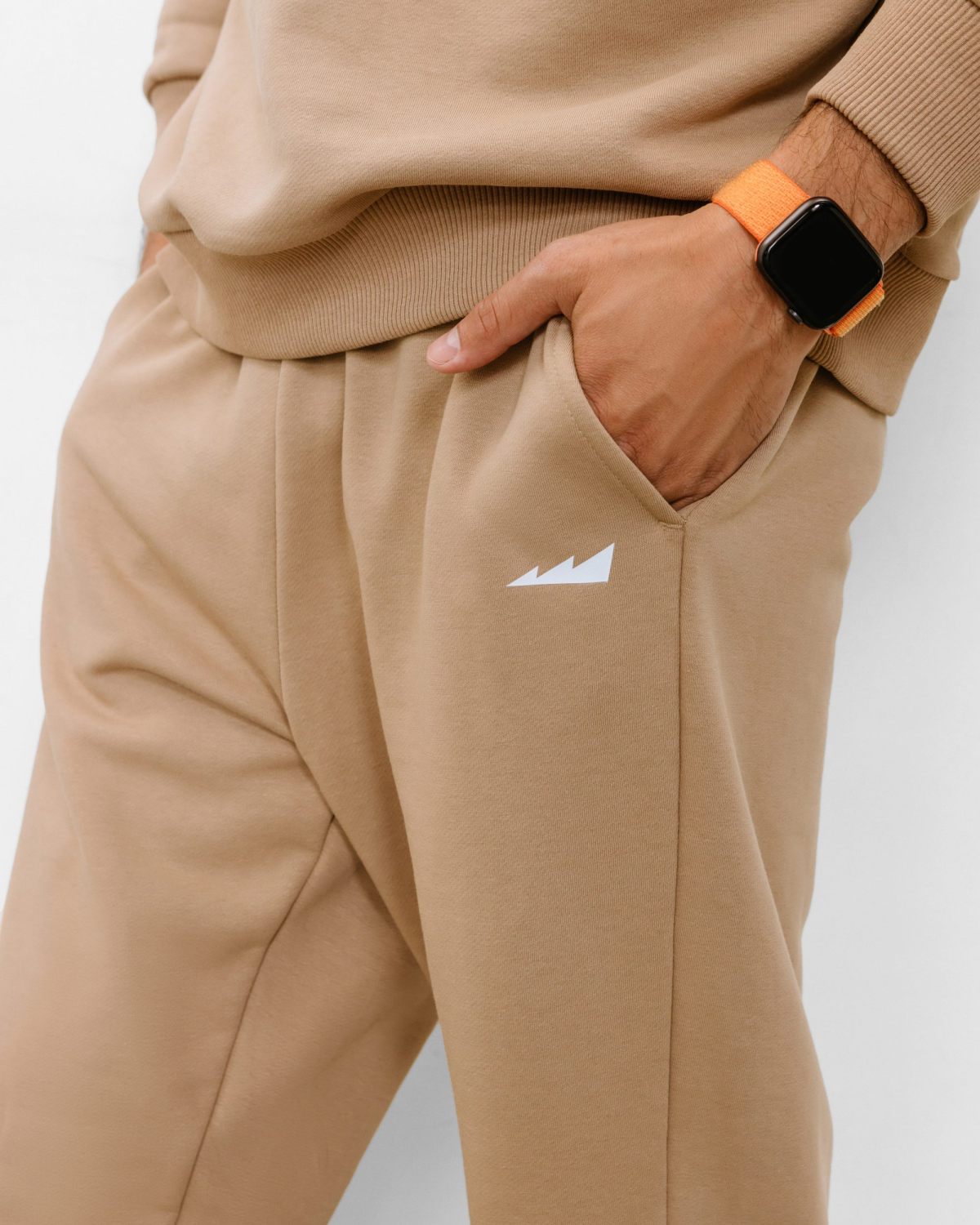 Брюки джоггеры Beige&Grey Nikasport, BG54-M11-BGE, цвет бежевый