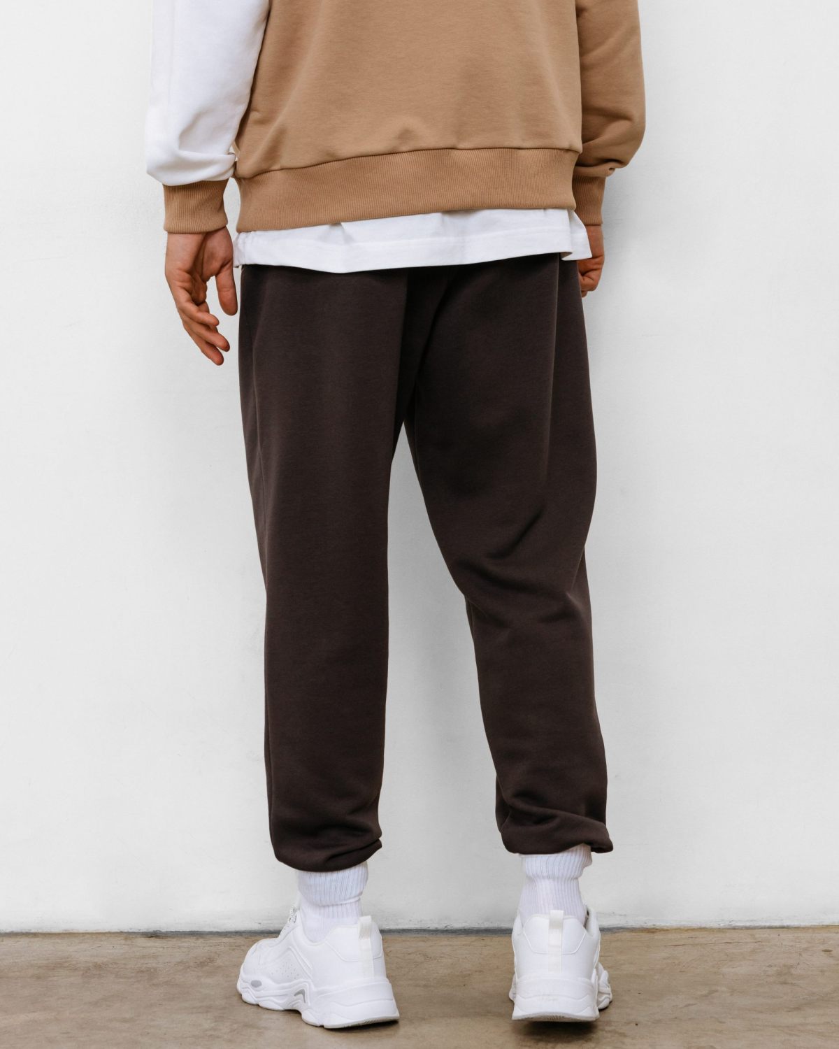 Брюки джоггеры Beige&Grey Nikasport, BG54-M11-DRK/GRY, цвет темно-серый