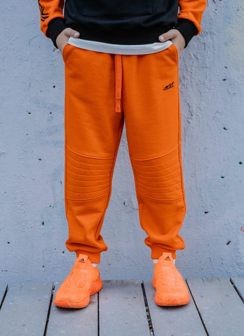 Брюки спортивные детские Nikasport, SBG53-B99-ORG, цвет оранжевый