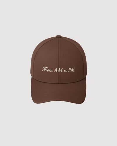 Кепка From AM to PM Classic + Nikasport, U5CLP1311-BRN, цвет коричневый