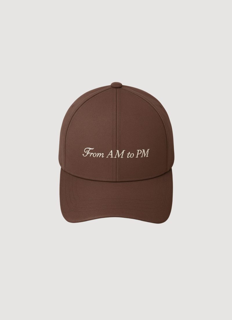 Кепка From AM to PM Classic + Nikasport, U5CLP1311-BRN, цвет коричневый