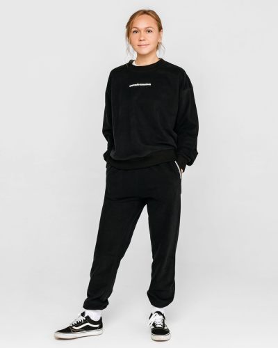 Свитшот OVERSIZE Nikasport, HM22-W-BLK, цвет черный