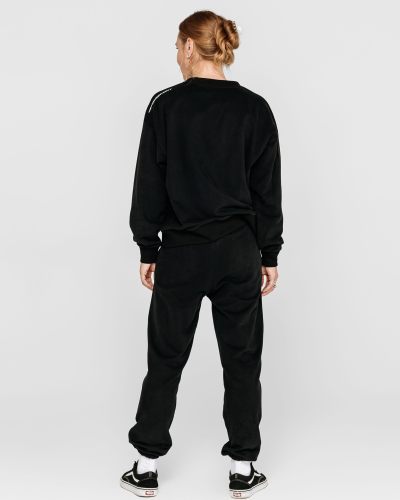 Свитшот OVERSIZE Nikasport, HM22-W-BLK, цвет черный