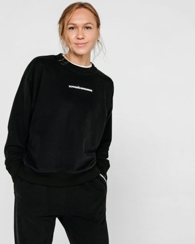 Свитшот OVERSIZE Nikasport, HM22-W-BLK, цвет черный