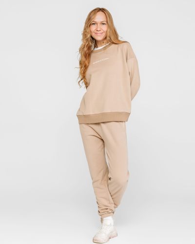 Свитшот OVERSIZE Nikasport, HM22-W-LAT, цвет латте