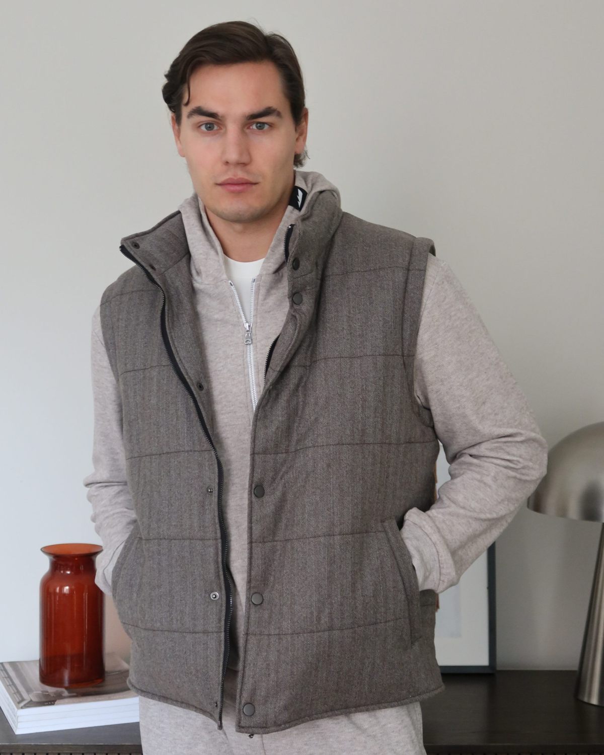 Худи на молнии Softwear Nikasport, M5HOM34-BGE/MLG, цвет бежевый