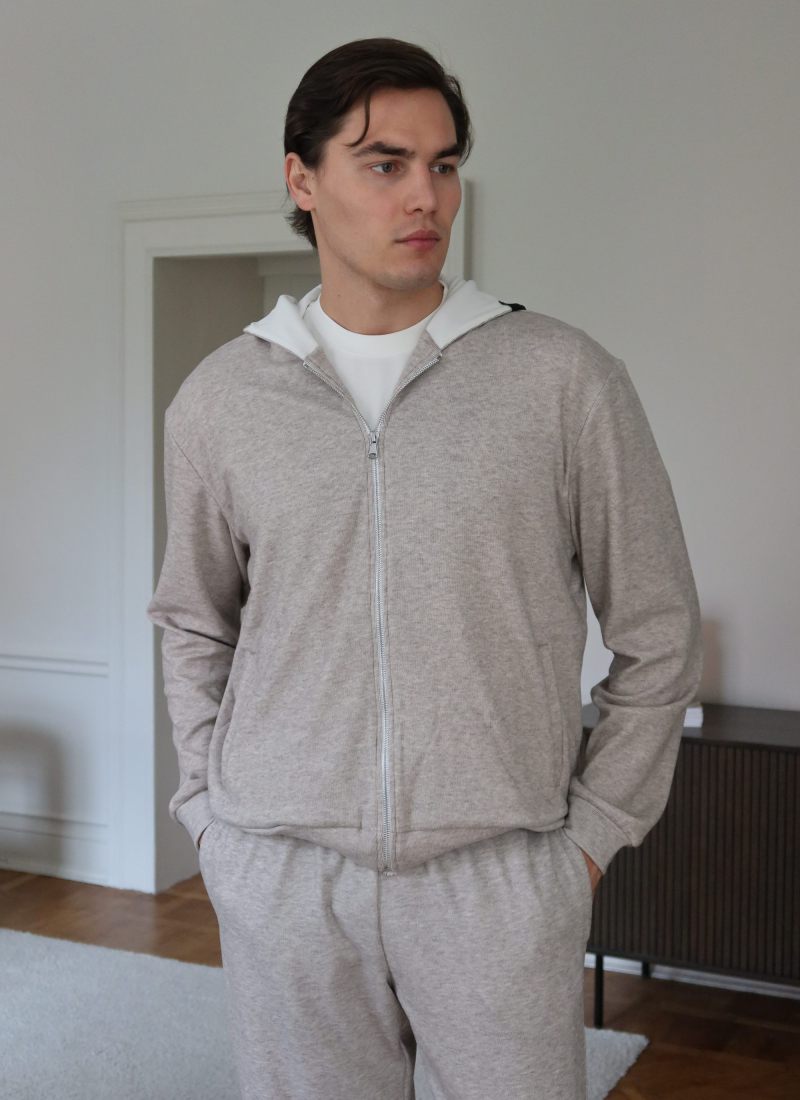 Худи на молнии Softwear Nikasport, M5HOM34-BGE/MLG, цвет бежевый