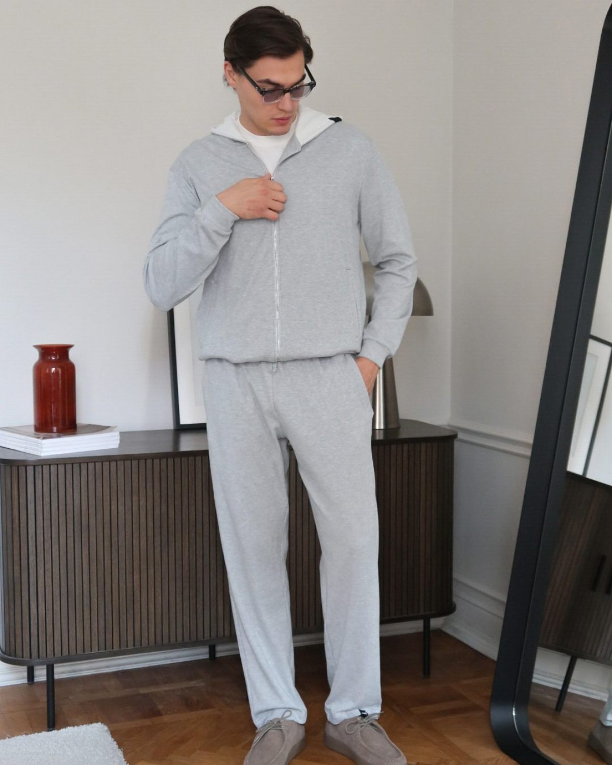 Брюки прямые Softwear Nikasport, M5HOM81-GRY/MLG, цвет серый меланж