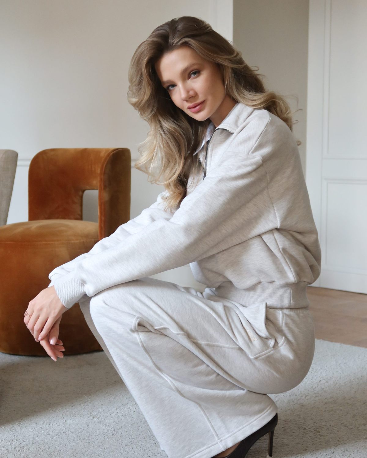 Брюки широкие Classic Nikasport, W5CL84-BGE/MLG, цвет бежевый