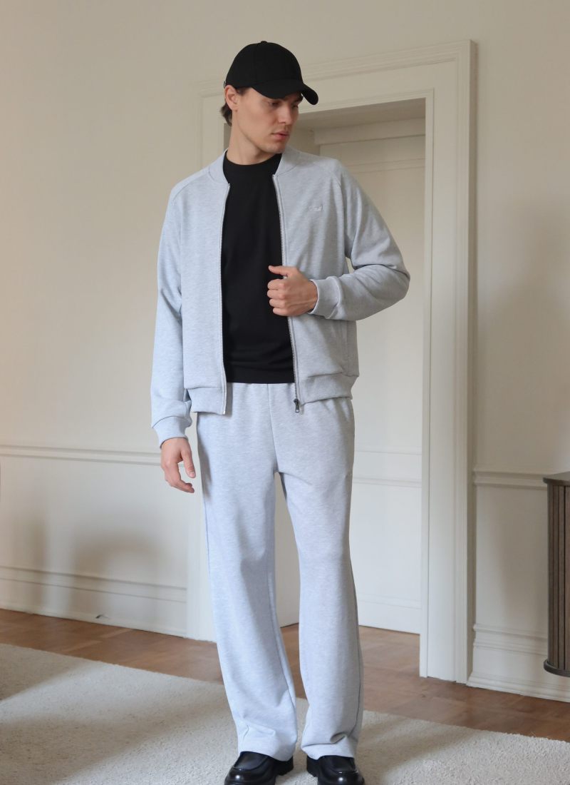 Брюки широкие Classic Nikasport, M5CL84-GRY/MLG, цвет серый меланж