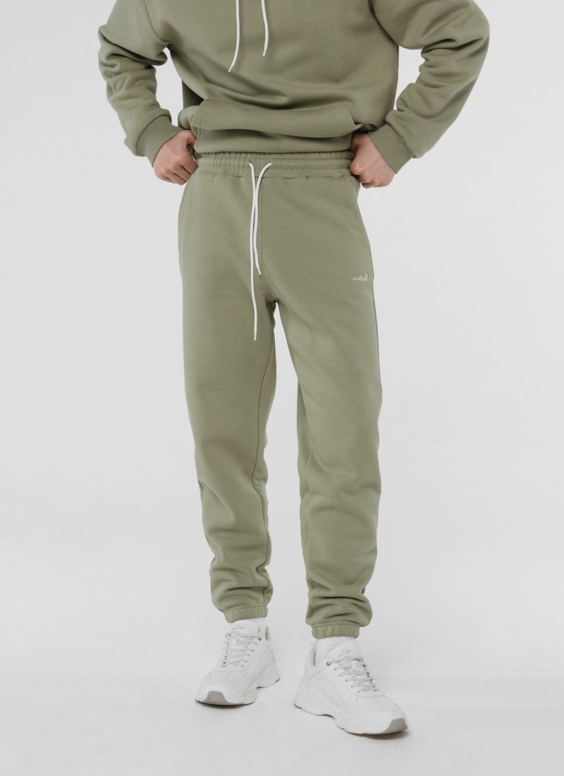 Утеплённые спортивные брюки Nikasport, CL54-M11-OLV, цвет оливковый