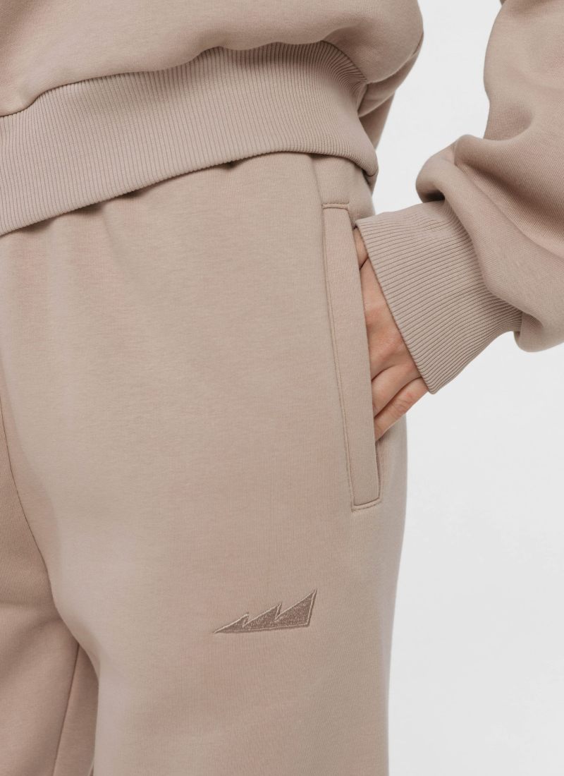 Утеплённые спортивные брюки Nikasport, CL54-W11-BGE, цвет бежевый