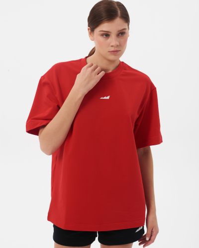 Футболка OVERSIZE Nikasport, W4BW43-RED, цвет красный