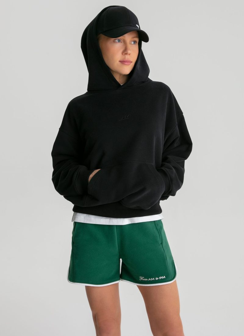 Худи без молнии с капюшоном Classic + Nikasport, W5CLP36-BLK, цвет черный