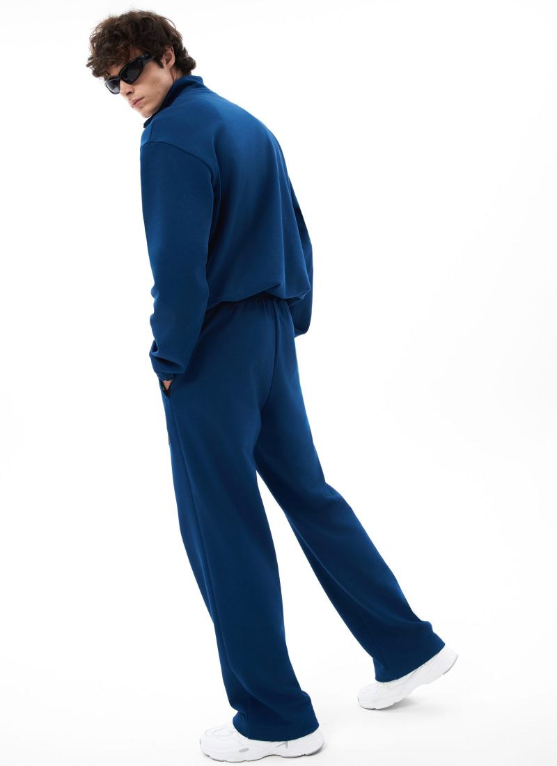 Широкие прямые брюки Indigo Nikasport, M3IND84-DRK/BLU, цвет темно-синий