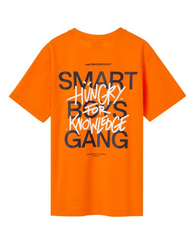 Футболка OVERSIZE SMART BOYS GANG Nikasport, SBG12-B-ORG, цвет оранжевый