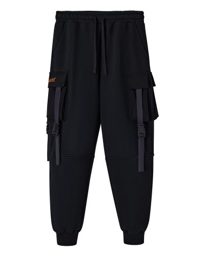 Брюки карго SMART BOYS GANG Nikasport, SBG55-B99-BLK, цвет черный