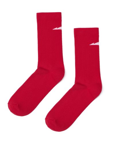 Носки UNISEX RED с лого Елочка Nikasport, BW72-U13-RED, цвет красный