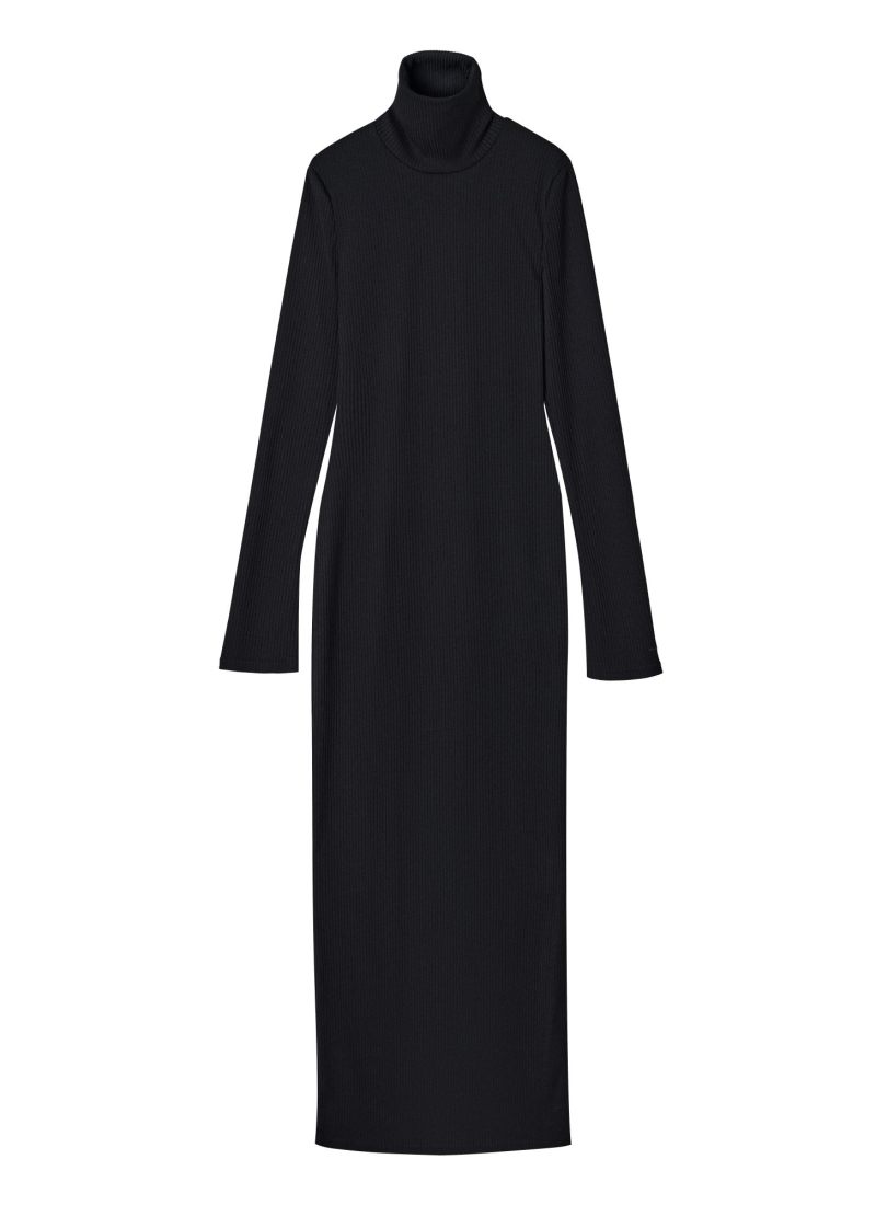 Платье макси Nikasport, BSC85-W11-BLK, цвет черный