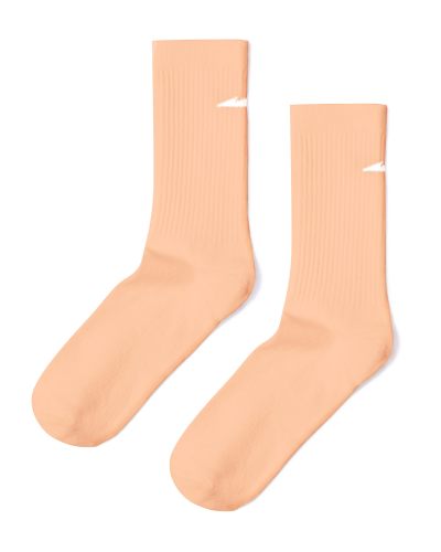 Носки UNISEX PEACH с лого Елочка Nikasport, U5CL111-ABR, цвет абрикосовый