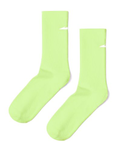 Носки UNISEX LIGHT GREEN с лого Елочка Nikasport, U5CL111-LSALT, цвет светло-салатовый